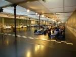 Mlhausen (Mulhouse), Blick in die Rennsportabteilung des Automobilmuseums, Nov.2013