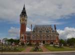 Das Rathaus von CALAIS, kein Schloss, gesehen am 24.05.2013.