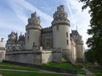 Chateau Pierrefonds, erbaut im Mittelalter, rekonstruiert im 19.