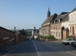 Saint-Riquier, Rue de l`Hopital mit Hotel Dieu mit Kapelle (15.05.2016)