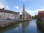 Aire-sur-la-Lys, Chapelle Beaudelle, erbaut 1868 durch Louis Mayeur (14.05.2016)