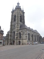 Avesnes-sur-Helpe, gotische Kollegiatskirche Saint-Nicolas, erbaut ab 1535 (16.05.2016)