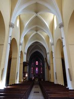 Melun, Innenraum der Collgiale Notre-Dame (10.07.2016)