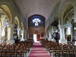 Luzarches, Innenraum der Kirche Saint-Cme-Saint-Damien (16.07.2016)