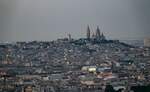 Paris vom Eiffel Turm, in Blickrichtung Nord.