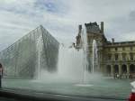 Blick auf das Palais du Louvre in Paris.