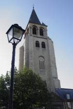 Saint Germain des Près mit Beleuchtung