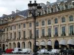 Frankreich, Paris 1er, die Juweliere der Place Vendme, 04.11.2010