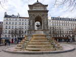 Paris, Fontaine des Innocents am Place Joachim du Bellay, erbaut 1785 (31.03.2018)