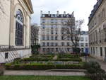 Paris, kleiner Garten in der Rue Buffon neben dem Jardin de Plantes (01.04.2018)