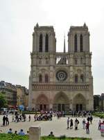 Kathedrale Notre-Dame de Paris, Hauptfassade, Westansicht - 05.05.2008
