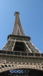 Ein Highlight: Gustav Eiffels Turm!  (12.04.2008)