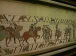 Bayeux, Teppich von Bayeux, er zeigt die Geschichte der Eroberung   Englands durch die Normannen (05.07.2008)