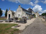 Jumieges, Kirche Saint-Valentin, romanisches Langhaus und Renaissance Chor (14.07.2016)