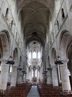 Vire, Innenraum der Kirche Notre Dame (12.07.2015)