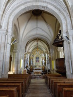 Sainte-Mere Eglise, Chor der Kirche Notre Dame Kirche (13.07.2016)