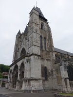 Les Andelys, gotische Stiftskirche Notre-Dame-du-Grand-Andely, erbaut im 13.