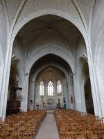 Mirebeau, Innenraum der Kirche Notre Dame, Einrichtung aus dem 15.