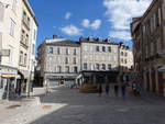 Limoges, Brunnen am Place Saint-Michel in der Altstadt (14.07.2017)