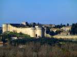 Fort Saint André in Villeneuve lez Avignon (Frankreich, Languedoc-Roussillon,Gard).