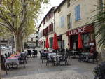 Beaucaire, Huser am Place Georges Clemenceau (25.09.2017)