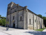Soulac-sur-Mer, Kirche Notre-Dame-de-la-fin-des-Terres, ehemalige Benediktinerklosterkirche, erbaut im 12.