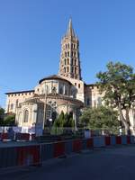 Toulouse, Basilika Saint-Sernin, erbaut ab 1080, Turm 12.