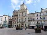 Beziers, historisches Rathaus am Place des Troix Six (29.09.2017)