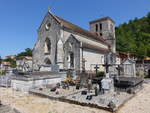 Luzech, gotische Saint-Pierre Kirche, erbaut im 14.