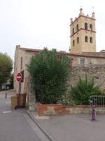 Abtei Saint-Gnis-des-Fontaines, gegrndet 778 durch Ludwig dem Frommen, Kirche erbaut im 12.