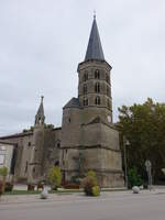 Soual, Pfarrkirche Sainte-Sigolne, erbaut ab 1123 (01.10.2017)