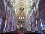 Montauban, neugotischer Innenraum der Saint-Orens Kirche (29.07.2018)