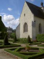 Boumois, Schlosskapelle und Garten (03.07.2008)
