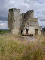 Beaufort en Vallee, Burgruine aus dem 14.