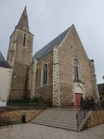 Brissac, Saint-Vincent Kirche, erbaut 1532 von Ren de Coss (09.07.2017)