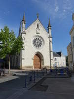 Cheffes, Pfarrkirche Notre-Dame, erbaut im 12.