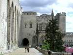 Frankreich, Provence-Alpes-Cte d'Azur, Vaucluse, Avignon, Place du Palais, Palais des Papes, 08.08.2001