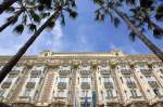 Hotel Carlton International am Boulevard de la Croisette in Cannes.