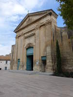 Fontvieille, Kirche Saint-Pierre-es-Liens, erbaut ab 1695 (25.09.2017)