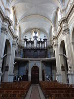 Lambesc, Orgelempore in der Kirche Notre Dame de l’Assomption (26.09.2017)