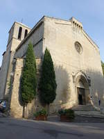 Malaucene, Kirche Saint-Michel, erbaut von 1343 bis 1347 (22.09.2017)
