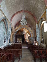 Ansouis, Innenraum der Pfarrkirche St.