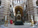 Marseille, Altar in der Vierungsbereich in der Kathedrale de la Major (28.09.2017)