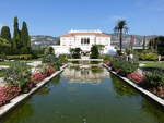 Saint-Jean-Cap-Ferrat, Villa Baron Rothschild mit Musee de Ille de France, erbaut von 1911 bis 1912 (27.09.2017)