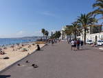 Nizza, Promenade des Anglais, eine zwischen 1822 und 1824 angelegte Prachtstrae (27.09.2017)