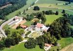 Schloss Maxlrain - Schlossbrauerei - im Landkreis Rosenheim/Bad Aibling -  Luftaufnahme vom 11.08.1986