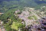 Braunfels mit Schlo aus der Luft (Hessen / Taunus) 30.06.2005