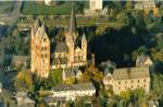 Limburger Dom - Luftaufnahme Sommer 1987