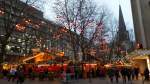 Hamburg am 2.12.2015: Weihnachtsmarkt auf dem Gerhardt-Hauptmann-Platz