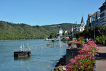 Rheinuferpromenade in Boppard am Rhein - 23.08.2016